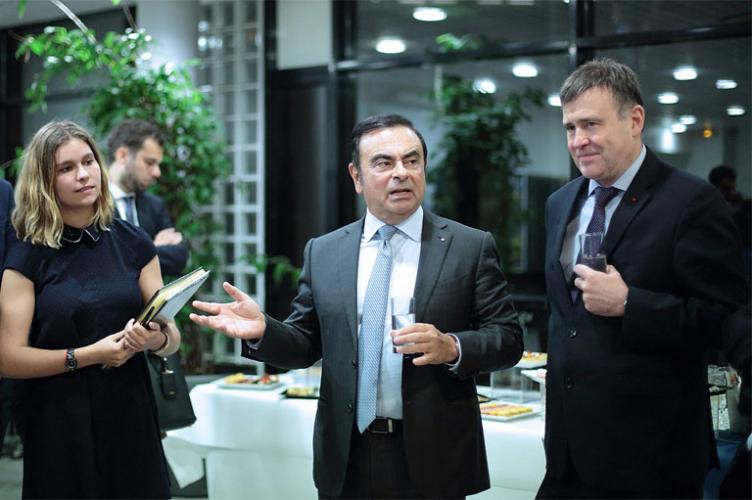 Carlos Ghosn invité de Tribunes en Novembre 2017, ESCP