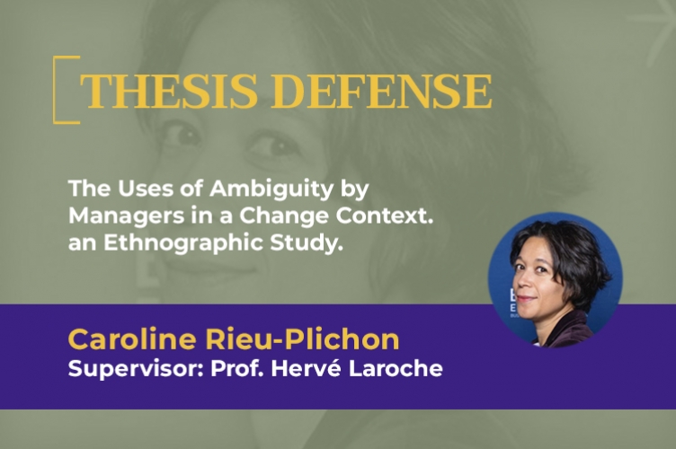 The Uses of Ambiguity by Managers in a Change Context