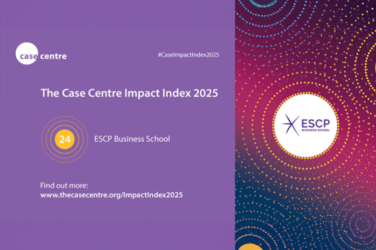 ESCP ranks in global top 25 in Case Centre Impact Index 2025