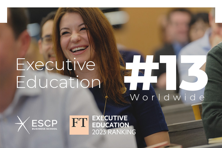 Executive Education at ESCP ranked among top 15 programme providers worldwide by the FT