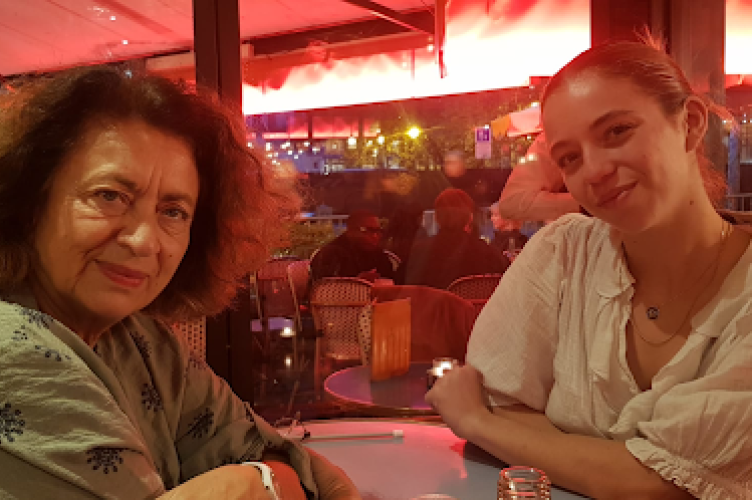 Ghada Hatem and Louise Blin