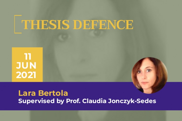 Ph.D. Thesis Defence : Lara Bertola - ESCP Business School