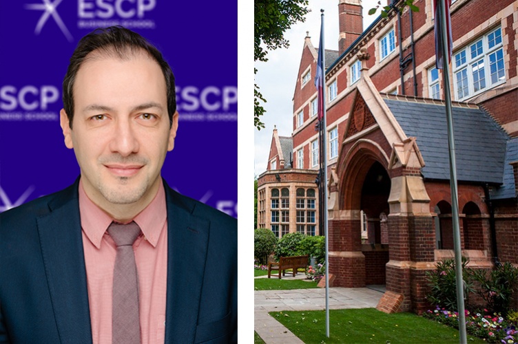 Photo of Professor Kamran Razmdoost, the new dean of ESCP's London campus