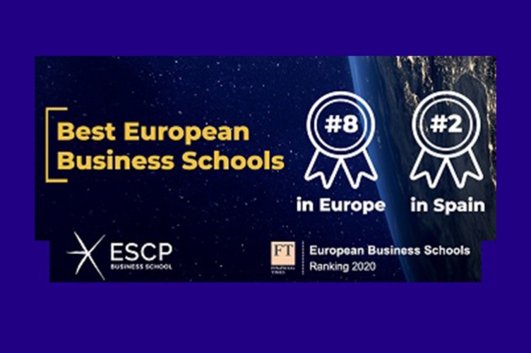 ESCP Business School #2 en España en el ranking de European Business Schools de FT
