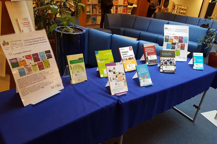Les lectures recommandées par la Chaire Dialogue Social et Compétitivité des Entreprises, ESCP