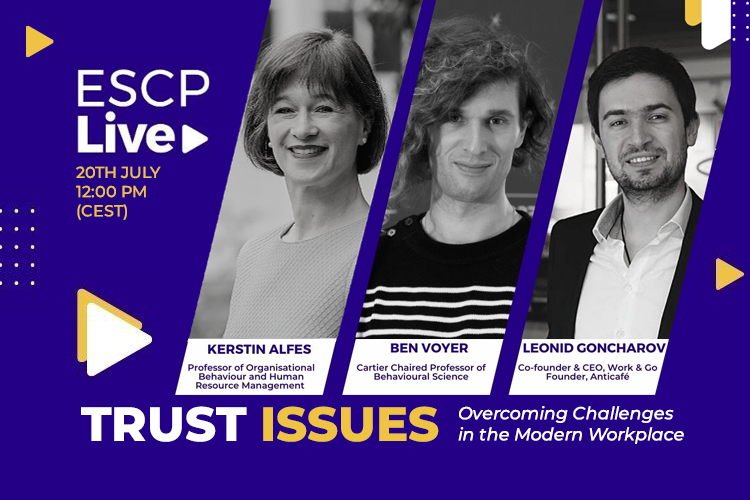 ESCP Live with Kertin Alfes, Ben Voyer and Leonid Goncharov