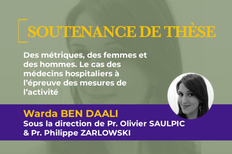 Soutenance de thèse : Warda Ben Daali - ESCP Business School