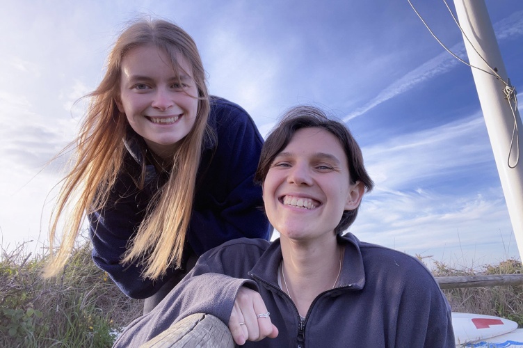 Two ESCP students smiling