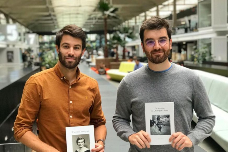 Co-founders Entoureo, Kevin Lamberton and Thomas Delage