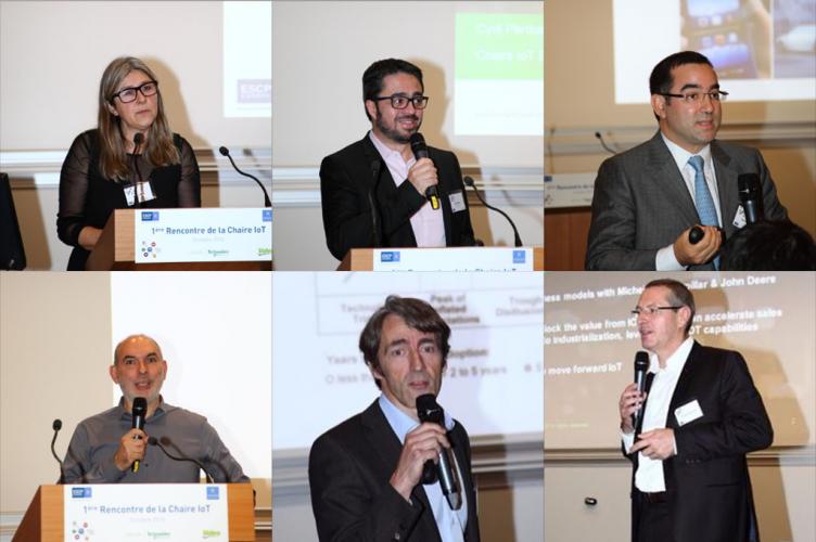 Pacthwork, Première rencontre de la chaire IOT, sur le thème de la création de valeur & nouveaux modèles économiques