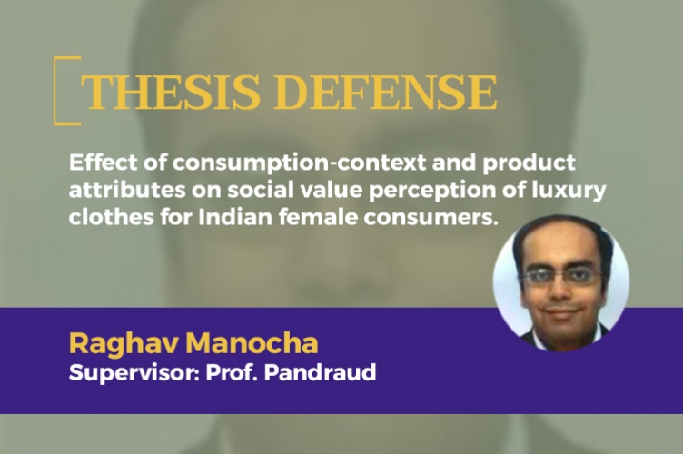 Effect of consumption-context and product attributes on social value perception of luxury clothes for Indian female consumers.