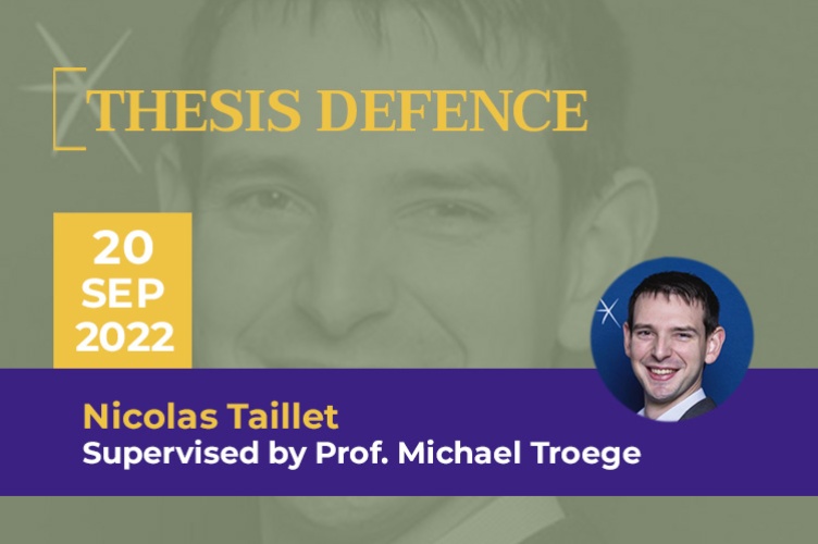 PhD Thesis Defense: Nicolas Taillet - ESCP Business School