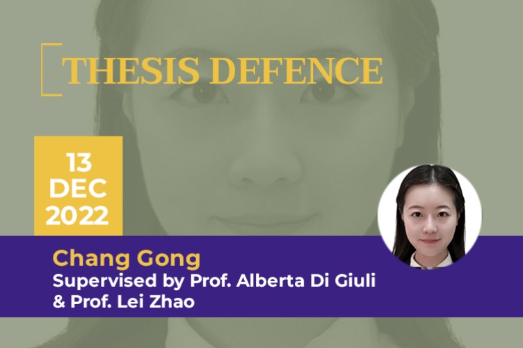 Chang Gong, PhD candidate in the PhD programme ESCP, publicly defended his PhD thesis in Management Sciences [Supervised by Prof. Alberta Di Giuli & Prof. Lei Zhao - ESCP Business School]