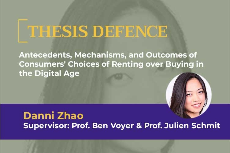 Thesis Defence of Danni Zhao, escp business school