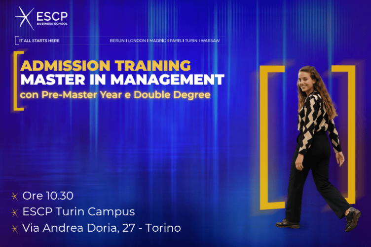 Admission Training Turin