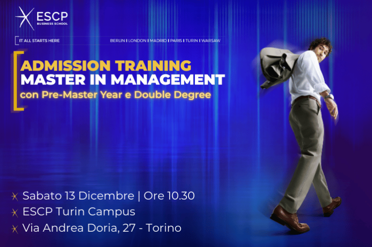 Admission Training Turin