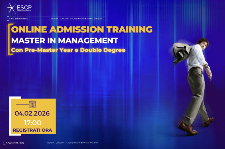 Master in Management Admission Training 