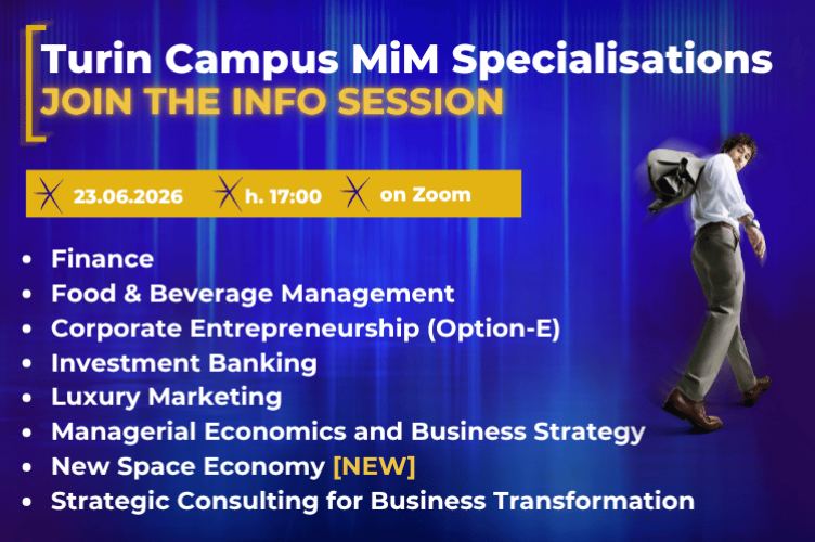 MiM Specialisations Turin Campus Webinar