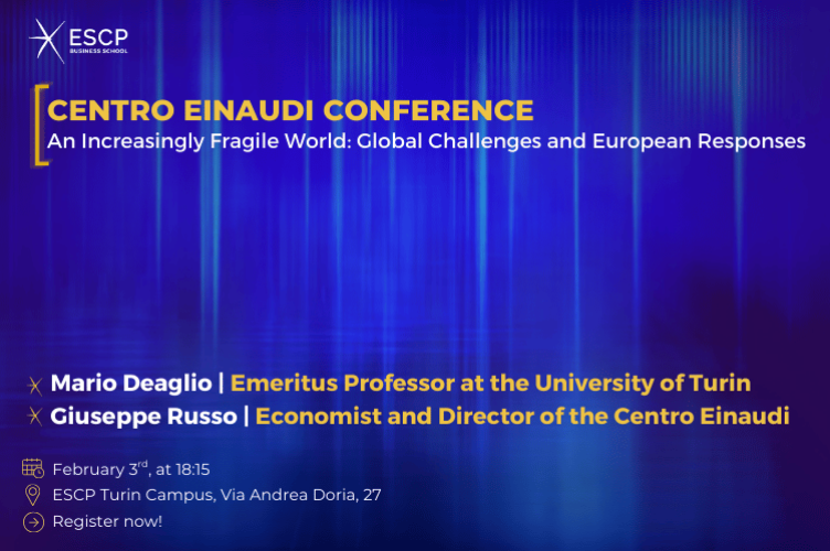 Centro Einaudi Conference ESCP