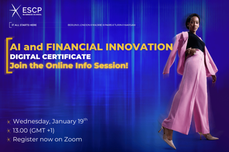 Online Info Session - Certificate AI and Financial Innovation