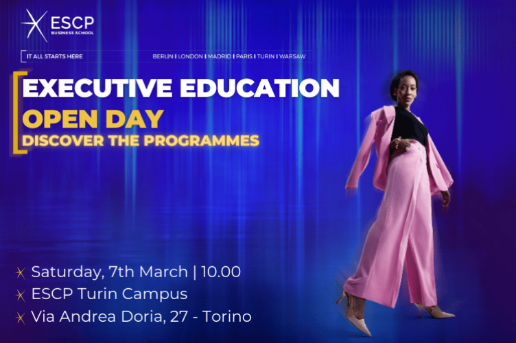 Executive Education Open Day ESCP Turin - 7th March