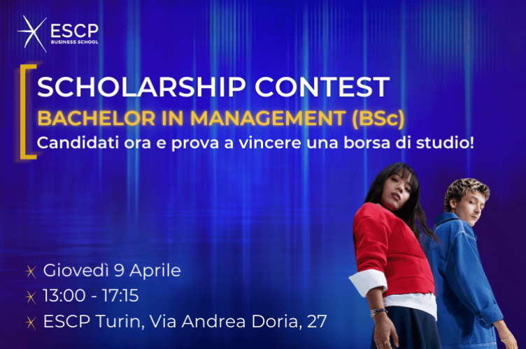Scholarship Contest - ESCP Turin