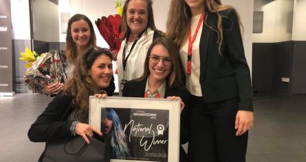 ESCP team winner of the L'Oréal Brandstorm Italian Finals in Milan