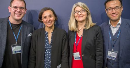 Panel at the 'Future of Work' panel discussion, moderated by Dr Terence Tse
