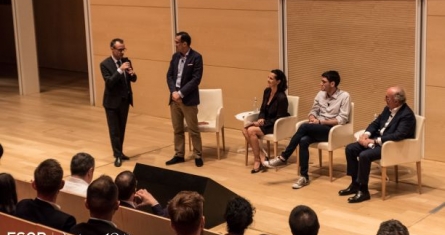 ESCP Turin Campus hosted the Bicentenary conference at the Auditorium of the Intesa Sanpaolo Skyscraper 