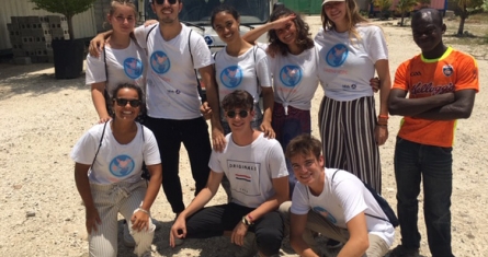 ESCP's Sharing Hope Society volunteering in Haiti