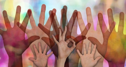 Illustration of networking webinar