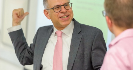 Stefan Schmid teaching