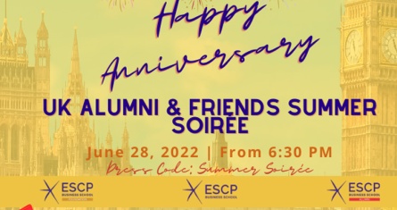 ESCP Business School UK Anniversary Alumni & Friends Summer Event