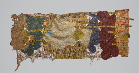 © Photo de l'oeuvre d'El Anatsui, Collection Hiridjee, Madagascar [copyright]