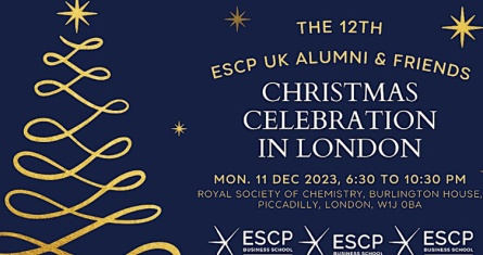 12th ESCP Alumni & Friends Christmas Party in London
