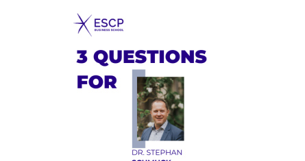 3 Questions for LGBT+ Leadership Director Dr. Stephan Schmuck