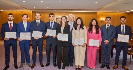 8 outstanding students recognised for their exemplary achievements and commitment to the ESCP community