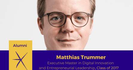 Executive Master in Digital Innovation and Entrepreneurial Leadership - Matthias