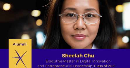 Sheelah Chu-alumna of the Executive Master in Digital Innovation and Entrepreneurial Leadership at ESCP Berlin