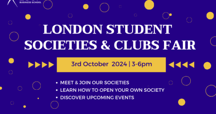 London Student Societies & Clubs Fair 2024 