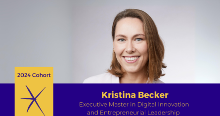 Kristina Becker, Executive Master in Digital Innovation and Entrepreneurial Leadership