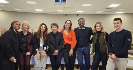 Photo of the L'Oréal participants and ESCP organizing team