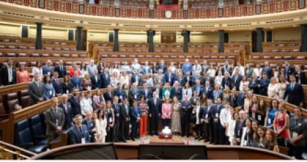 Los socios de la Cámara presentan los retos en innovación, sostenibilidad y talento en el Congreso de los Diputados