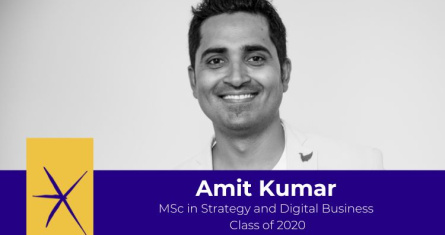 Photo of Amit Kumar, Master in Strategy and Digital Business 