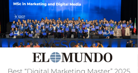 ESCP’s MSc in Marketing & Digital Media Ranked #1 in Spain for Third Year in a Row