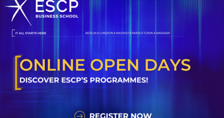Online Open Days - ESCP Business School