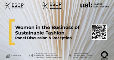 International Women's Day 2026: Women in Sustainable Fashion Panel and Discussion