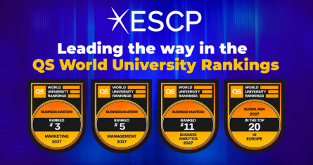 ESCP programmes rank among world’s best in QS 2027 Business Master's Rankings