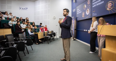 Rohan Malhotra, Associate Head of Careers Services at ESCP London Campus