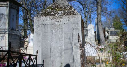 Pere Lachaise, Jean-Baptiste Say Grave picture, ESCP
